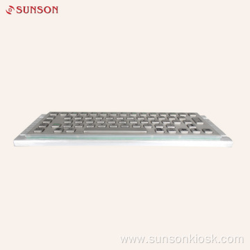 Metal Keyboard with Touch Pad